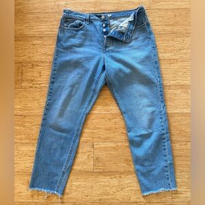 Levi Wedgie Straight Jeans